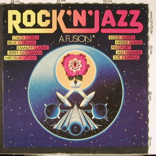V.A.Rock'n'Jazz: A Fusion, 9Tr. wh.Muster, Atl.(ATL 20 089), D, 1975 - LP - E4721 - 7,50 Euro