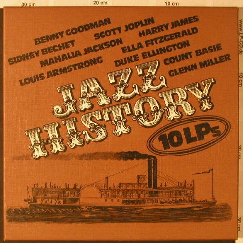 V.A.Jazz History: Box, Jazz-Line(33-101/10), D, 1980 - 10LP - E8441 - 17,50 Euro