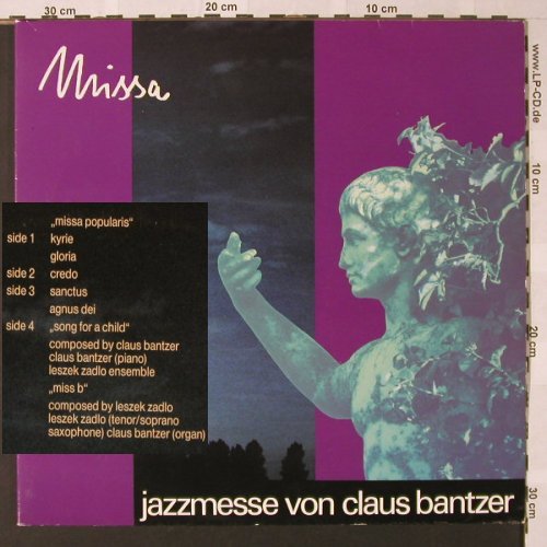 Missa Populairs: Jazzmesse von Klaus Bantzer, Foc, K.B.(66.28239), D (HH), 1982 - 2LP - E9050 - 9,00 Euro