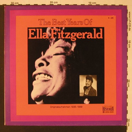 Fitzgerald,Ella: The Best Years Of (1936-1939), Historia(H-620), D, 1970 - LP - F2830 - 5,00 Euro