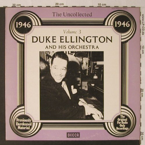 Ellington,Duke: The Uncollected Vol.3, Decca(6.23577 AG), D, 1978 - LP - F5285 - 5,00 Euro