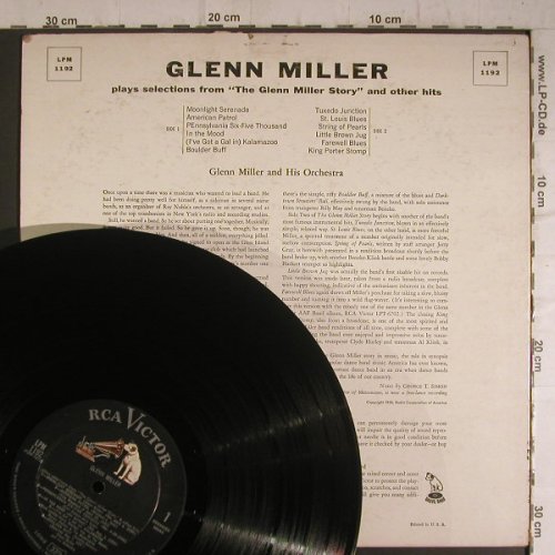 Miller,Glenn: Play Selections From t-G.M.Story, RCA(LPM-1192), US,m-/vg+,  - LP - F7109 - 7,50 Euro
