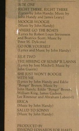 Handy,John: Where Go The Boats, WB(BSK 3170), US, 1978 - LP - F7654 - 6,00 Euro
