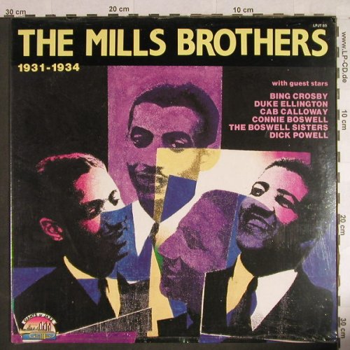 Mills Brothers: 1931-1934, FS-New, Giants o.J(LP JT 85), I, 1989 - LP - H1123 - 7,50 Euro