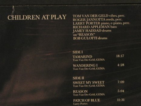 van Der Geld,Tom / Children at Play: Same '73, Japo 60009(2360 009), D, 1975 - LP - H1267 - 14,00 Euro