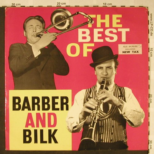 Barber,Chris and Mr.Acker Bilk: The Best Of, Foc, m-/vg--, PYE Golden Guinea(GGL 0075), UK, 1974 - LP - H1993 - 5,00 Euro
