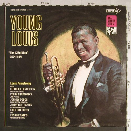 Armstrong,Louis: Young Louis-The side Man 1924-27, Coral,simulated Stereo(COPS 2879), D, Ri, 1977 - LP - H206 - 6,00 Euro