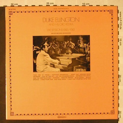 Ellington,Duke: Live Sessions 1943/45, Musidisc(30 JA 5124), F,  - LP - H4682 - 7,50 Euro