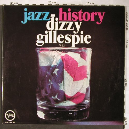 Gillespie,Dizzy: Jazz-History Vol.3, Foc, Verve(2632 003), D,Ri, 1972 - 2LP - H5809 - 20,00 Euro