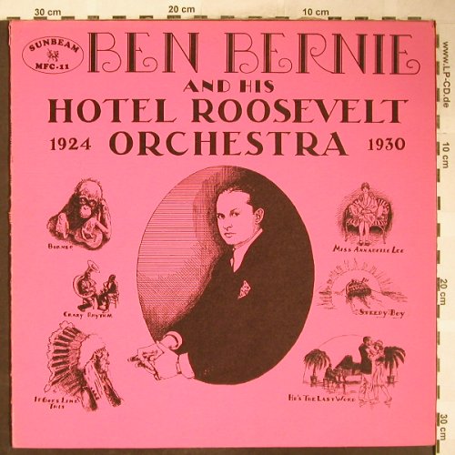 Bernie,Ben &h.Hotel Roosevelt Orch.: 1924-1930, m-/vg+, woc, Sunbeam(MFC-11), US, 1975 - LP - H6115 - 6,00 Euro