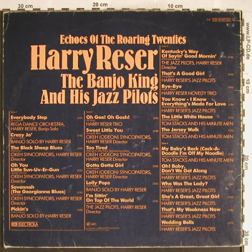 Reser,Harry-Banjo King &Jazz Pilots: Echoes of the Roaring Twenties,Foc, Odeon(034-45 021/22), D,VG+/vg+,  - 2LP - H6198 - 5,00 Euro