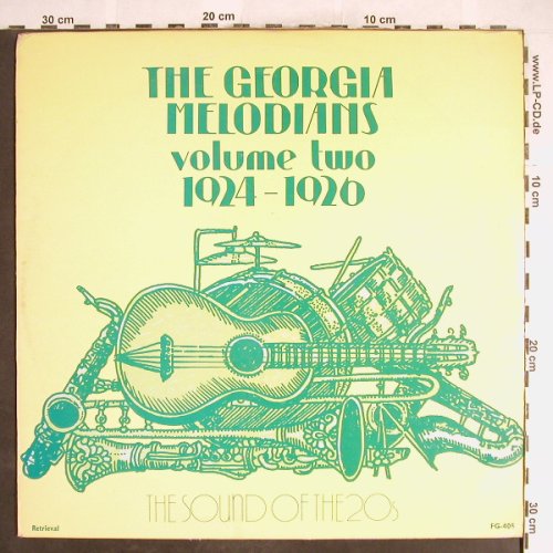 Georgia Melodians: Vol.2 -  1924-1926, Retrieval(FG-405), UK,  - LP - H6229 - 6,00 Euro