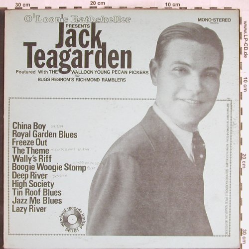 Teagarden,Jack: O'Loon's Rathskeller, Warcloud Rec.(56781), US,  - LP - H6255 - 7,50 Euro