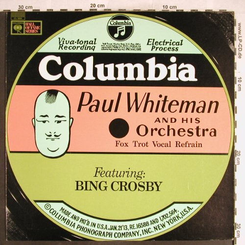 Whiteman,Paul & his Orch.: f.Bing Crosby, Columbia Mono(CL 2830), US,  - LP - H6313 - 5,00 Euro