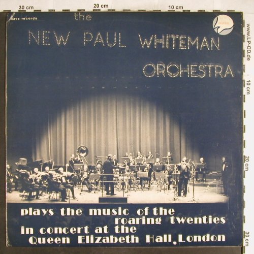Whiteman,Paul & his New Orch.: Plays the music of roaring Twenties, Wave Rec.,Live(WAVE LP 27), UK,vg+/m-, 1975 - LP - H6315 - 6,00 Euro