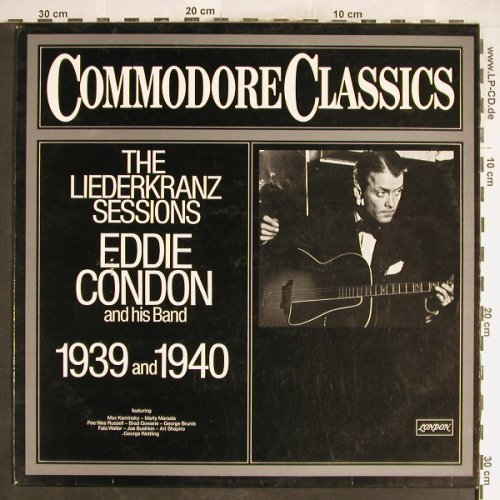Condon,Eddie  and his Band: The Liederkranz Session,1939 & 1940, London(6.24295 AG), D,VG+/vg+,  - LP - H6403 - 3,00 Euro