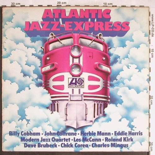 V.A.Atlantic Jazz Express: Billy Cobham...Charles Mingus, Atlantic(ATL 20 082), D,vg+/vg+, 1974 - LP - H6482 - 6,00 Euro