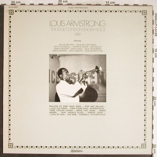 Armstrong,Louis: The Eddie Condon Show Vol.2-1949, Musidisc(30 JA 5223), F,  - LP - H6665 - 5,50 Euro