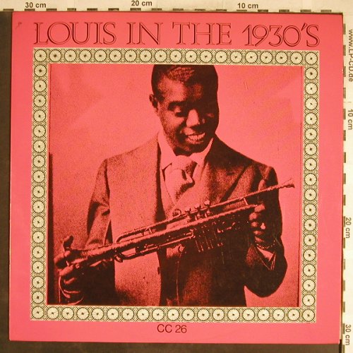 Armstrong,Louis: Louis in the 1930's, Collector's Classics(CC 26), UK,  - LP - H6666 - 5,00 Euro