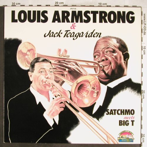Armstrong,Louis & Jack Teagarden: Satchmo meets Big T, Giants Of Jazz(LPJT 69), I, 1987 - LP - H6691 - 5,00 Euro