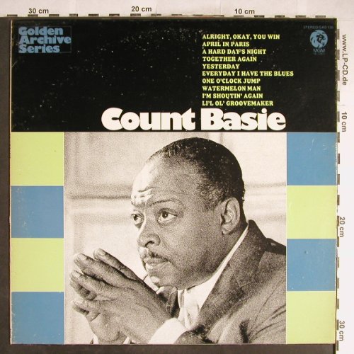Basie,Count: Golden Archive Series, vg+/m-, MGM(GAS-126), US,  - LP - H6696 - 6,00 Euro