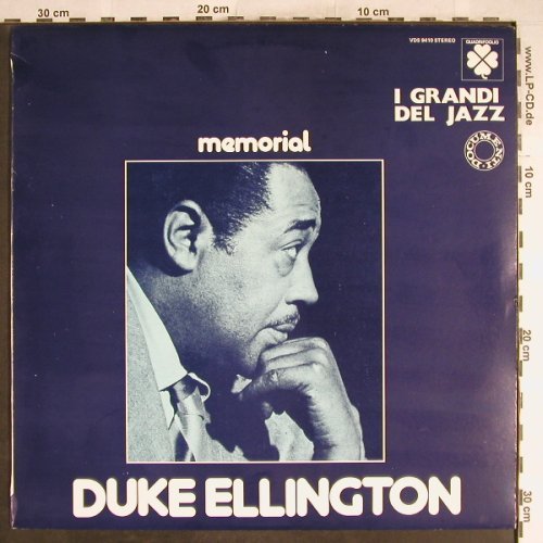 Ellington,Duke: Memorial (I Grandi del Jazz), Quadrifoglio(VDS 9410), I, 1976 - LPQ. - H6753 - 6,00 Euro