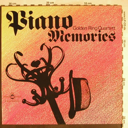 Golden Ring Quartet: Piano Memories, Golden Ring Record(A 30 033 RM), D, 1979 - LP - H6785 - 6,00 Euro