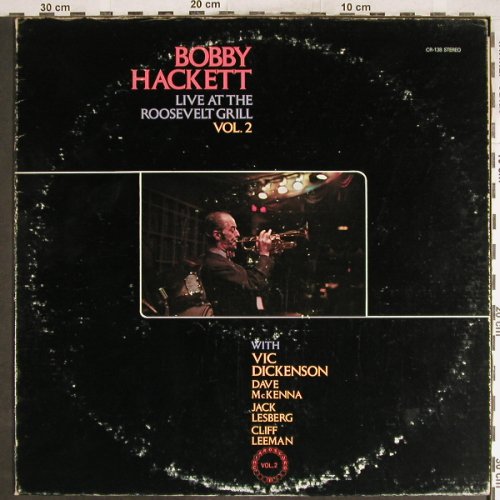 Hackett,Bobby: Live at the Roosevelt Grill Vol.2, Cia(CR-138), US, m-/vg+,  - LP - H6853 - 7,50 Euro