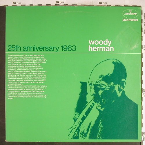 Herman,Woody: 25 Anniversary 1963, m-/vg+, Mercury(6336 369), NL, Ri,  - LP - H6906 - 6,00 Euro