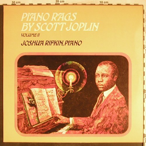 Rifkin,Joshua: Piano Rags By Scott Joplin Vol.II, Elektra(22 007), D,whMuster, 1974 - LP - H6960 - 7,50 Euro