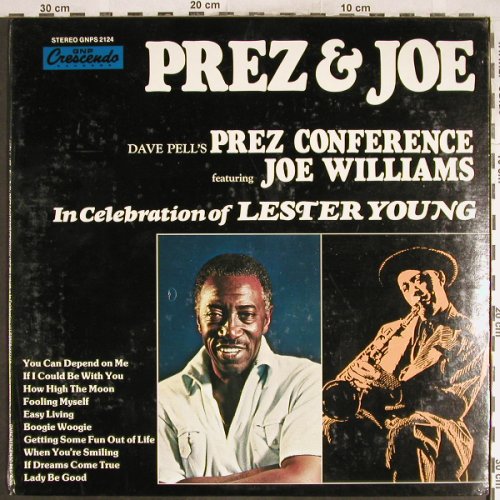 Prez & Joe: Dave Pell's Prez Conference,FS-New, GNP(GNPS 2124), US, 1979 - LP - H6968 - 7,50 Euro