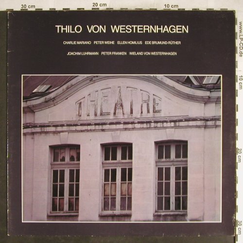 Westernhagen,Thilo: Theatre, SHP(SHP 203), D, 1982 - LP - H7034 - 7,50 Euro
