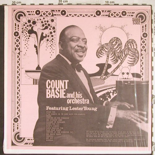 Basie,Count & His Orch.: Same, f.Lester Young, Sabie(5302), US,  - LP - H7045 - 9,00 Euro