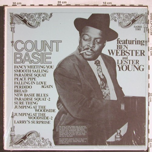 Basie,Count & His Orch.: Same, f.Ben Webster,Lester,Young, Sabie,kleine Welle~(5301), US,vg+/m-,  - LP - H7046 - 3,00 Euro