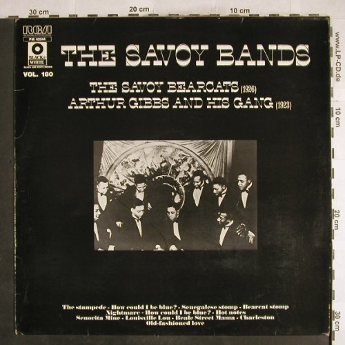 Savoy Bearcats/Arthur Gibbs &h.Gang: The Savoy Bands, RCA(PM 42044), F, vg+/vg+,  - LP - H7253 - 4,00 Euro