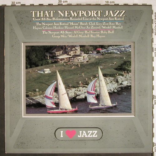 V.A.That Newport Jazz: I Love Jazz(1963), CBS(CBS 21139), NL, Ri, 1983 - LP - H7264 - 7,50 Euro