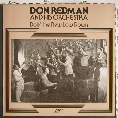 Redman,Don: Doin' the New Low Down, hep Rec.(hep 1004), UK, 1984 - LP - H7273 - 7,50 Euro