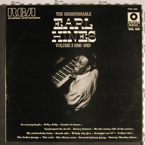 Hines,Earl: The Indispensable, m-/vg+, RCA(FPM1 7000), F,  - LP - H7724 - 5,00 Euro