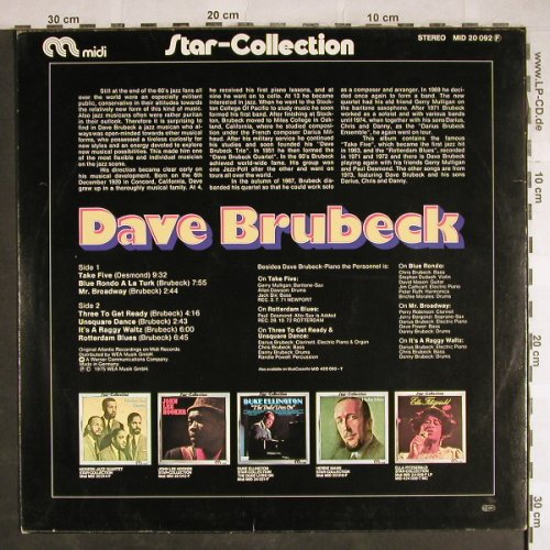 Brubeck,Dave: Same,Star Collection,Ri, MIDI(MID 20 092), D, 1975 - LP - H7933 - 5,00 Euro