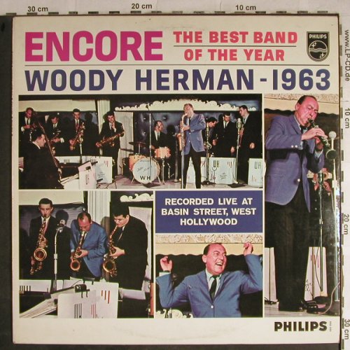 Herman,Woody: Encore,Best Band of the Year, Philips(652 034 BL), NL,vg+/vg+, 1963 - LP - H8851 - 9,00 Euro