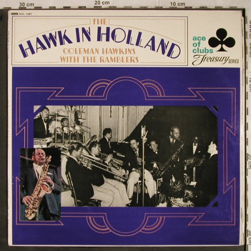 Hawkins,Coleman  w.the Ramblers: Hawk in Holland, vg+/vg+, Stoc, Ace of Clubs(ACL 1247), UK, Mono, 1968 - LP - H9169 - 5,00 Euro