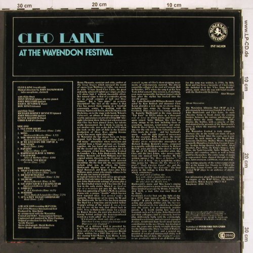 Laine,Cleo:&nbsp;At The Wavedown Festival, Black Lion (INT 162.028), D, 1976 Typ:&nbsp;LP Best.-Nr.:&nbsp;V114 Preis:&nbsp; 7,50 Euro