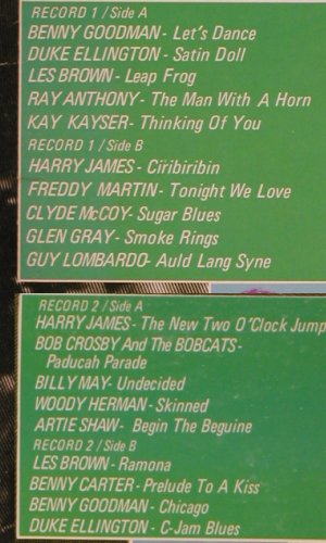 V.A.Kings of Swing: Benny Goodman... Duke Ellington, Pickwick (PTP-2072), UK Typ: 2LP Best.-Nr.: V2118 Preis: 6,00 Euro