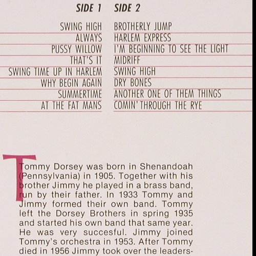 Dorsey,Tommy: Swing High, Astan (20127), D,Ri Typ: LP Best.-Nr.: V2164 Preis: 6,00 Euro