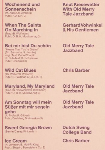 V.A.Come To Happy Dixieland: Knut Kiesewetter...Papa Bue's Vikin, K-tel (TG 1251), D, 1980 Typ: LP Best.-Nr.: V2193 Preis: 5,00 Euro