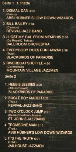 V.A.Hamburger Jazz-Szene: Abbi Hübner LDW...Jailhouse Jazzmen, 2001 (DALP 2/1938), D,Foc, 1974 Typ: 2LP Best.-Nr.: V2203 Preis: 9,00 Euro