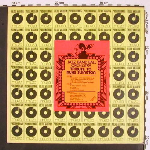 Jazz Band Ball Orchestra: Tribute to Duke Ellington, Muza (SX 1831), PL, 1979 Typ: LP Best.-Nr.: V2224 Preis: 7,50 Euro