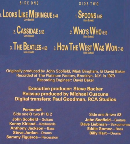 Scofield,John: Who is Who ? - Series '70, Novus / BMG (NL83071), D, Ri, 1990 Typ: LP Best.-Nr.: V3272 Preis: 9,00 Euro