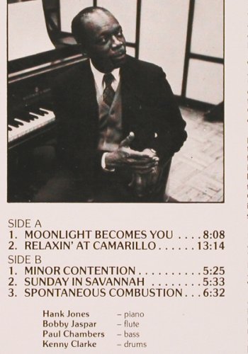 Jones,Hank: Relaxin' at Camarillo, Savoy (WL70504), D, Ri, 1984 Typ: LP Best.-Nr.: V3287 Preis: 12,50 Euro