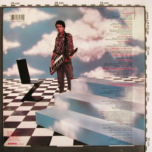 Lorber,Jeff: Step by Step, Arista(AL8-8269), US, co, 1985 - LP - V3315 - 7,50 Euro